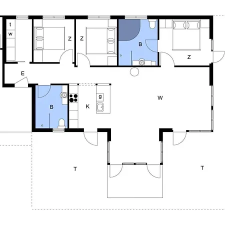 Hébergement de vacances Jb133-fjerritslev-blabaerstien-35 *